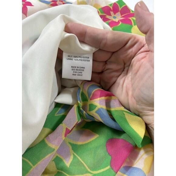 Modcloth Illuminated Elegance Halter Maxi Dress Cream Floral Plus Size 1X - Picture 9 of 11